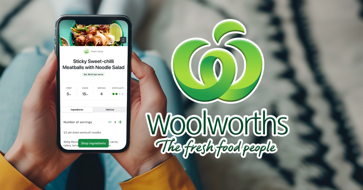 Woolworths solves a micro-moment with a mobile app